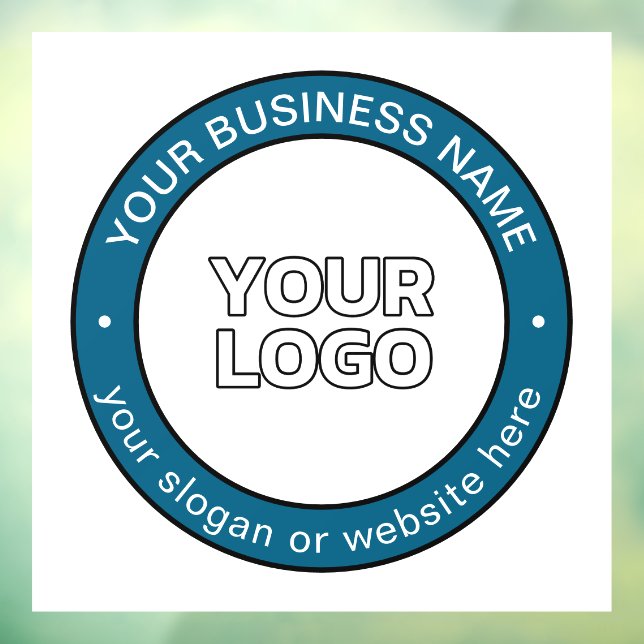 Your Logo or Design & Customisable Circular Text (Sheet 3)