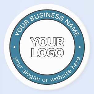 Your Logo or Design & Customisable Circular Text Coaster