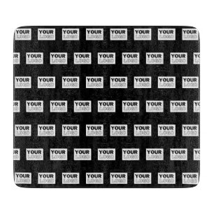 Your Logo or Design Editable Colour Background Cutting Board