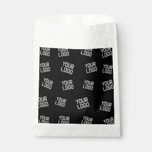 Your Logo or Image Randomised Looking Template Favour Bag