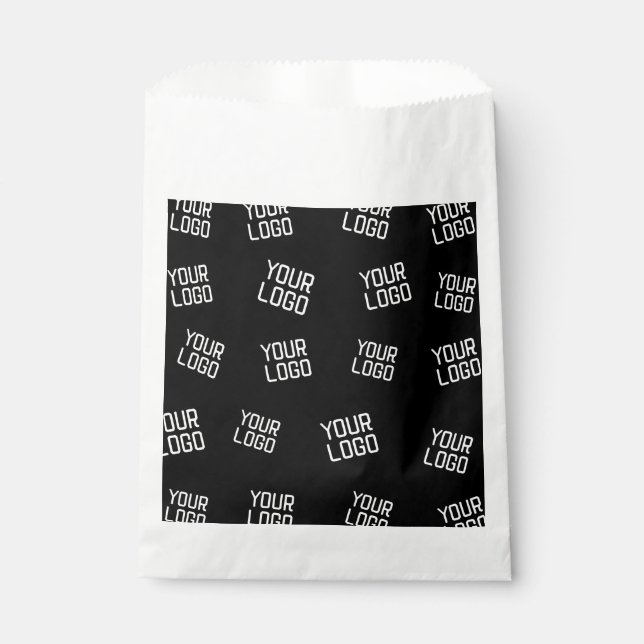 Your Logo or Image | Randomised Looking Template Favour Bag (Front)
