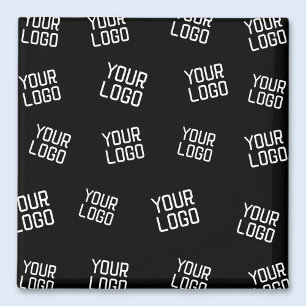 Your Logo or Image Randomised Looking Template Magnet