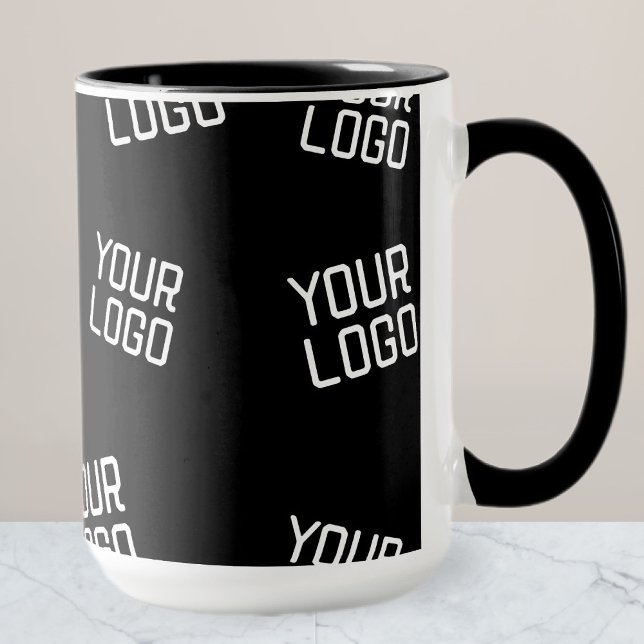 Your Logo or Image | Randomised Looking Template Mug (Creator Uploaded)