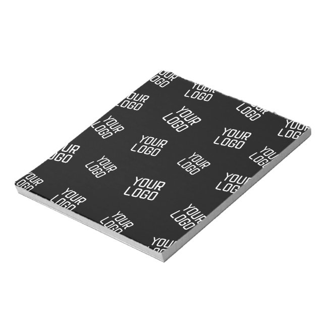 Your Logo or Image | Randomised Looking Template Notepad (Rotated)