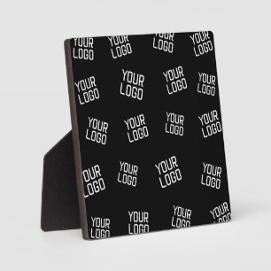 Your Logo or Image   Randomised Looking Template Plaque