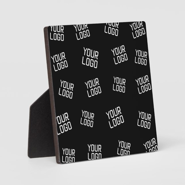 Your Logo or Image | Randomised Looking Template Plaque (Front)