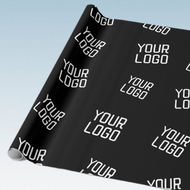 Your Logo or Image | Randomised Looking Template Wrapping Paper (Creator Uploaded)