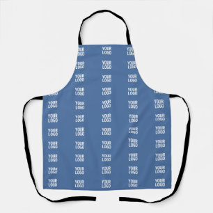 Your Logo or Image    Vertical Stripes Pattern  Apron