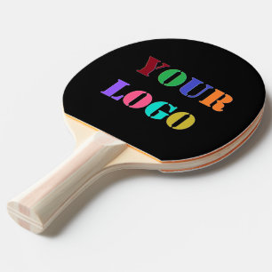 Your Logo or Photo Ping Pong Paddle Choose Colors
