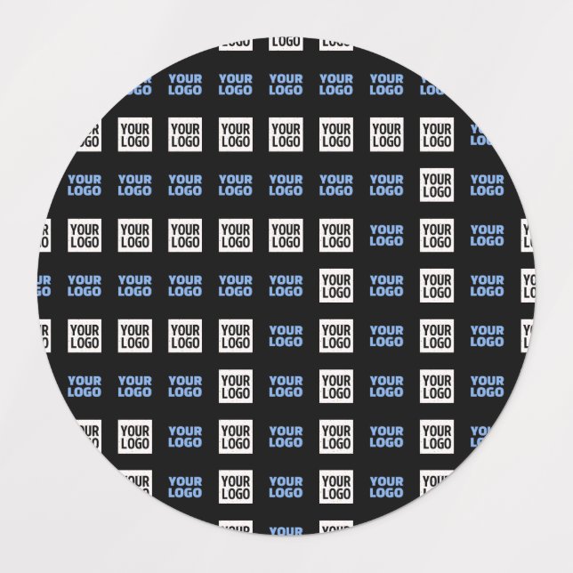 Your Logo or Uploaded Image | Geometric Pattern  (Design 1)