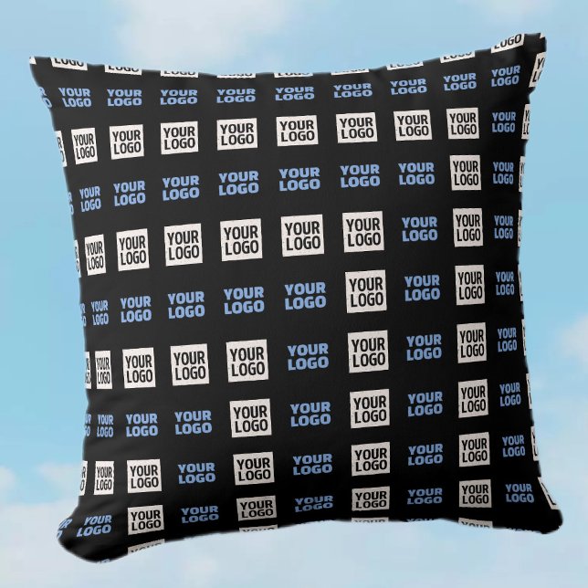 Your Logo or Uploaded Image | Geometric Pattern  Cushion (Creator Uploaded)