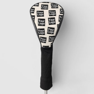 Your Logo/other Uploaded Image   Random Placement Golf Head Cover