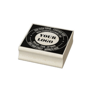 Your Logo Photo Address Name Website Colours Stamp