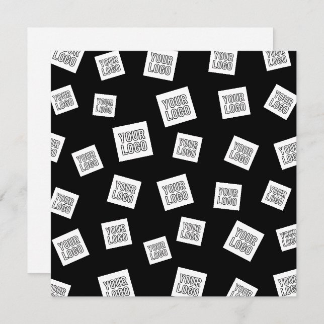 Your Logo, Photo or other Image | Random Placement Card (Front/Back)