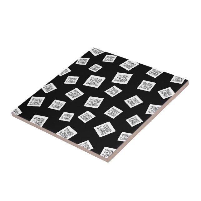 Your Logo, Photo or other Image | Random Placement Ceramic Tile (Side)