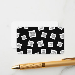 Your Logo, Photo or other Image   Random Placement Enclosure Card