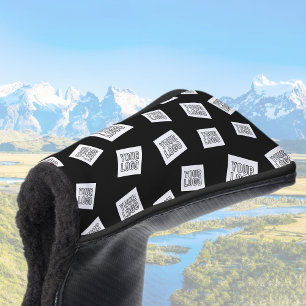 Your Logo, Photo or other Image   Random Placement Golf Head Cover