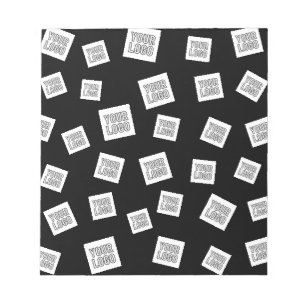 Your Logo, Photo or other Image   Random Placement Notepad