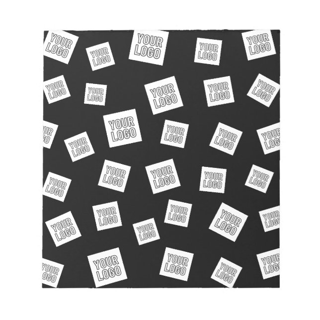 Your Logo, Photo or other Image | Random Placement Notepad (Front)
