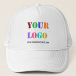 Your Logo Photo Promotional Business Trucker Hat<br><div class="desc">Hat with Custom Logo and Text Promotional Business Personalized Trucker Hats / Gift - Add Your Logo / Image and Text / Information - Resize and move elements with Customization tool. Please use your logo - image that does not infringe anyone's Copyright !!
Good Luck - Be Happy :)</div>