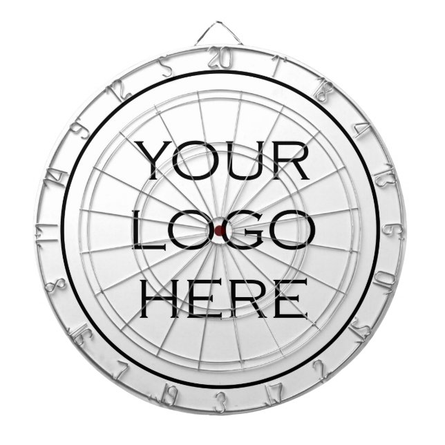 Your Logo Professional Business Dartboard (Front)