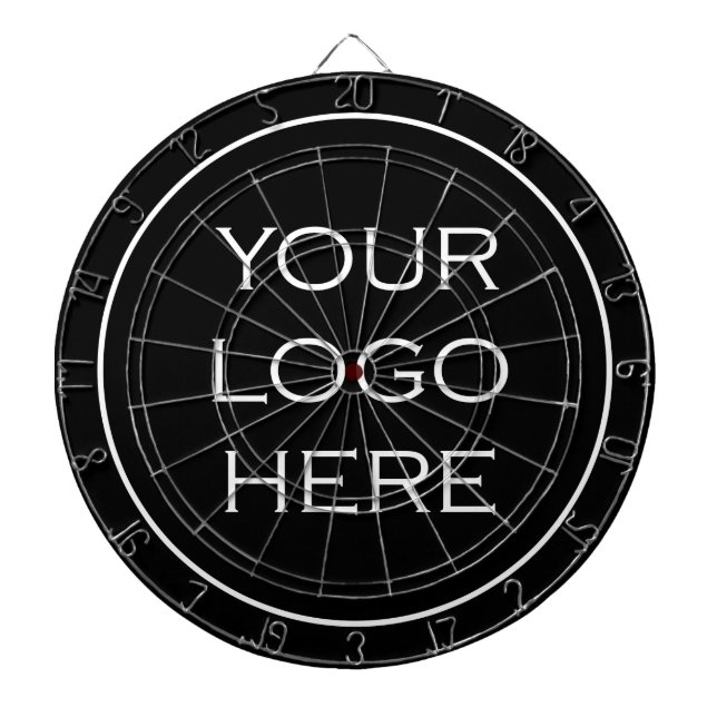 Your Logo Professional Business Dartboard (Front)