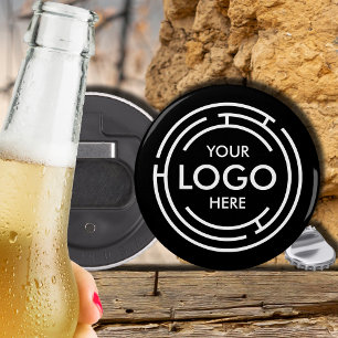 Your Logo Promotional Black Bottle Opener