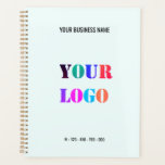 Your Logo Promotional Business Simple Personalised Planner<br><div class="desc">Custom Logo and Text Promotional Business Personalised - Add Your Logo - Image / Business Name - Company / Contact Information - E-mail or Website / Phone - Resize and move or remove and add elements - image / text with customisation tool. Choose / add your favourite Background and Text...</div>