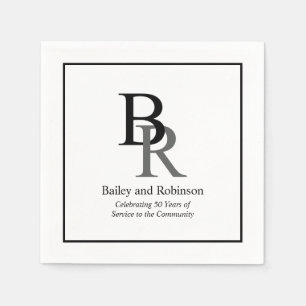 Your Logo Promotional Professional Business Napkin