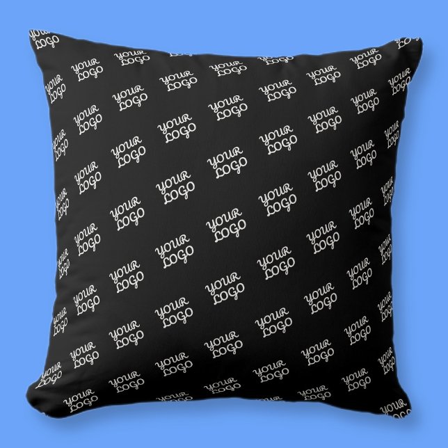 Your Logo Repeated (automatically) Cushion (Creator Uploaded)