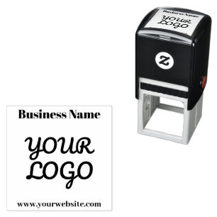 Your Logo Retro-Modern Self-inking Stamp