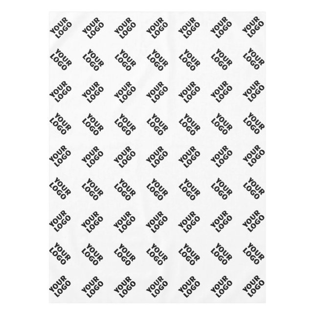 Your Logo | Simple Alternating Repeating Pattern Tablecloth (Front)