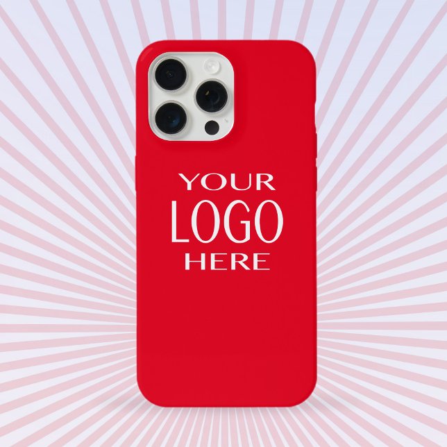 Your Logo | Simple Logo Replacement iPhone Case (Creator Uploaded)