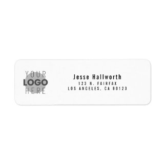 Your Logo | Simple Modern Return Address Label