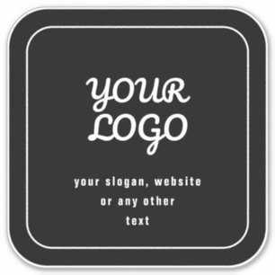 Your Logo & Slogan or other text   Black & White
