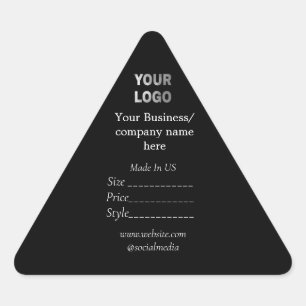 Your logo social media QR code Price tags