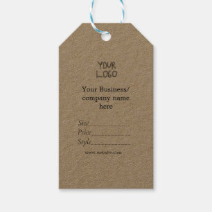 Your logo social media QR code Price tags