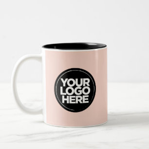Your Logo Special Colours Golden Hour pink Two-Tone Coffee Mug