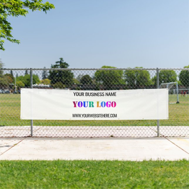 Your Logo Text Business Promotional Banner Example (Insitu)