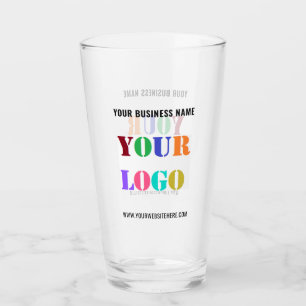 Your Logo Text Business Promotional Glass Template