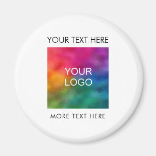 Your Logo Text Employee Staff Crew Member Name Magnet
