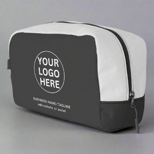 Your Logo & Text Here l Promotional Corporate Dopp Kit