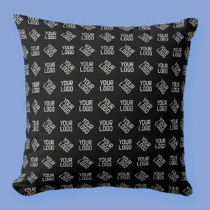Your Logo   Unique Alternating Logo or Design Cushion