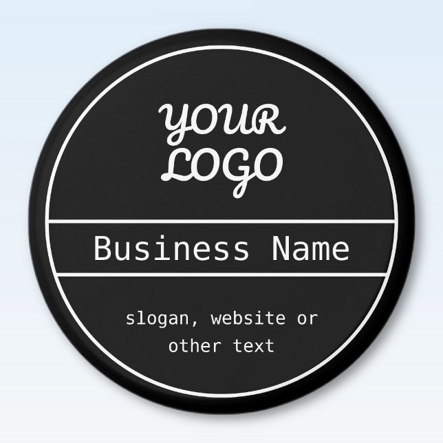 Your Logo | Unique Editable Business Design Magnet (Creator Uploaded)