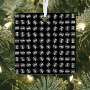 Your Logo Unique Geometric Pattern Metal Tree Decoration