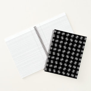 Your Logo   Unique Logo, Design or Image Pattern  Notebook