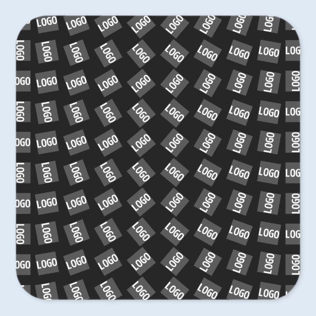 Your Logo | Unique Logo, Design or Image Pattern  Square Sticker (Creator Uploaded)