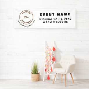 Your Logo Website Business Event Welcome Banner
