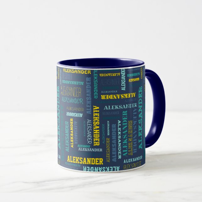 Your (Long) Name is All Over This Mug (Front Right)