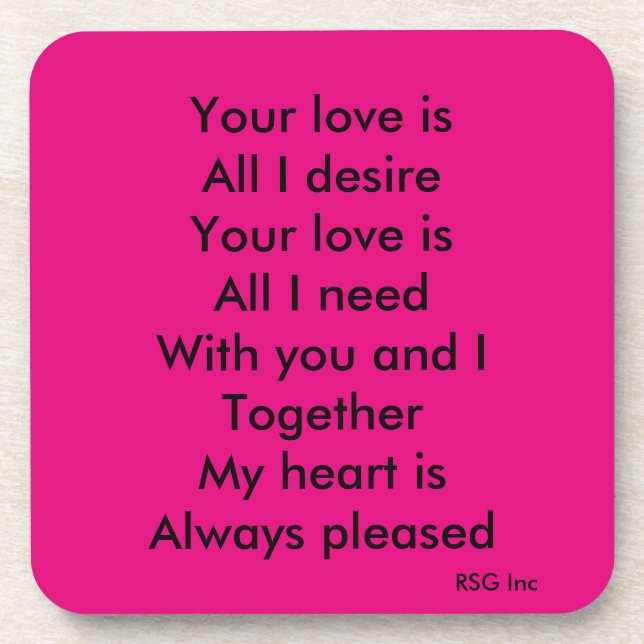Your love coaster (Front)